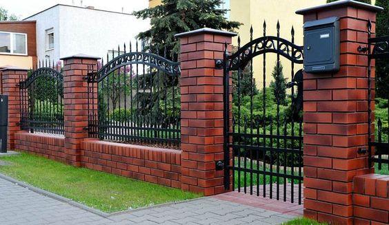 Ferforje Duvar Üstü Korkuluk